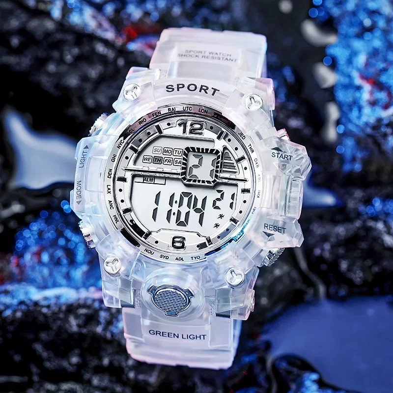 Men'S Led Digital Watches Luminous Waterproof Men Sport Watch For Man Student Date Army Military Clock Relogio Masculino