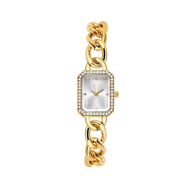 Women'S Small Fragrance Square Bracelet Watch Vintage Female'S Diamond Watches Girl Student Fashion Quartz Wristwatch