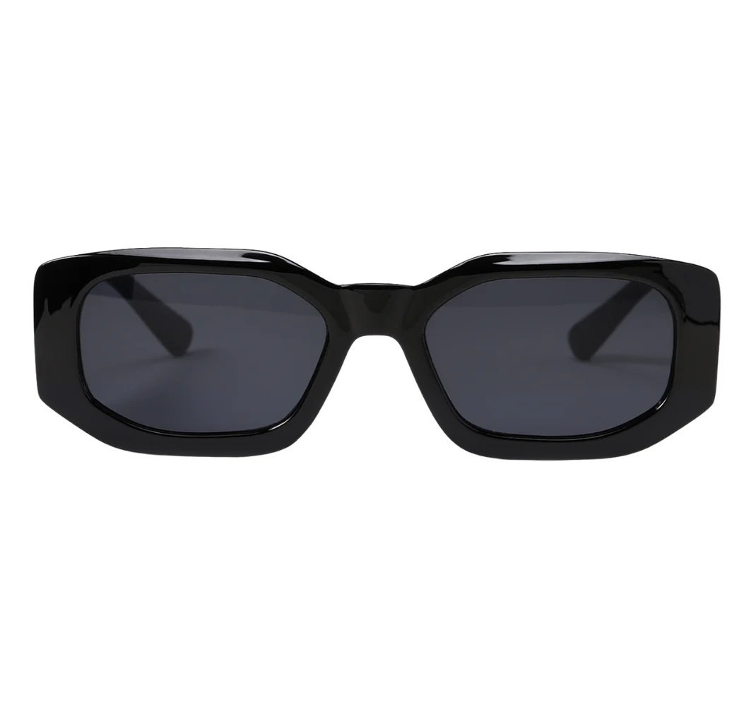 Stylish Black Rectangular Sunglasses