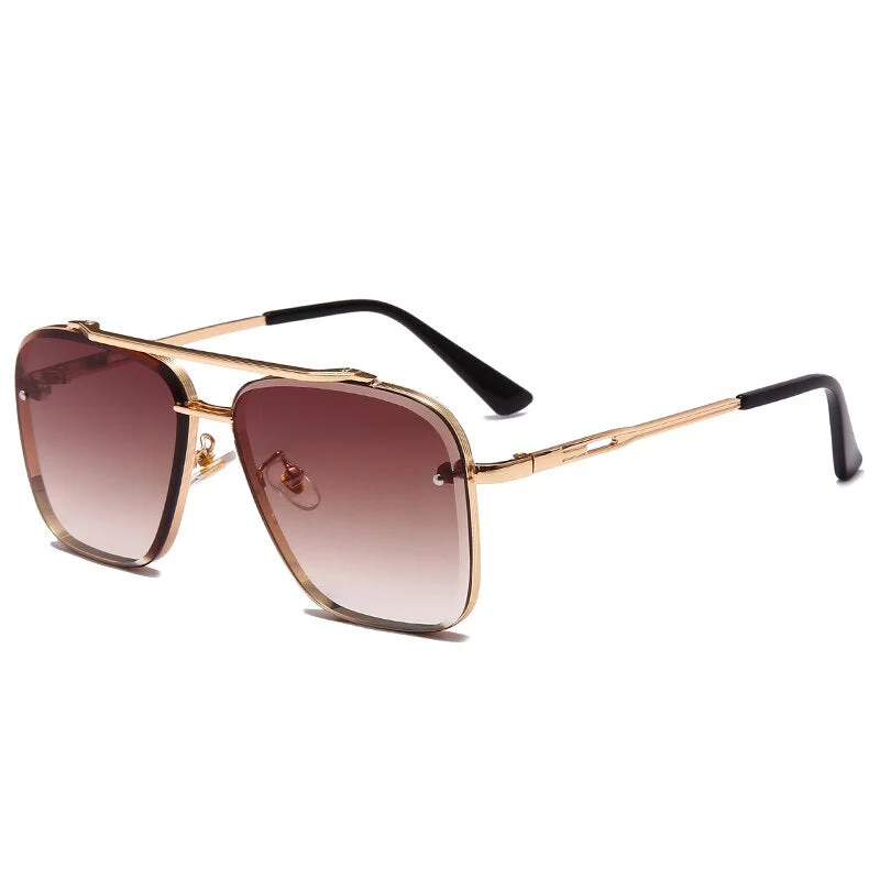 Chic Rectangular Frame Glasses