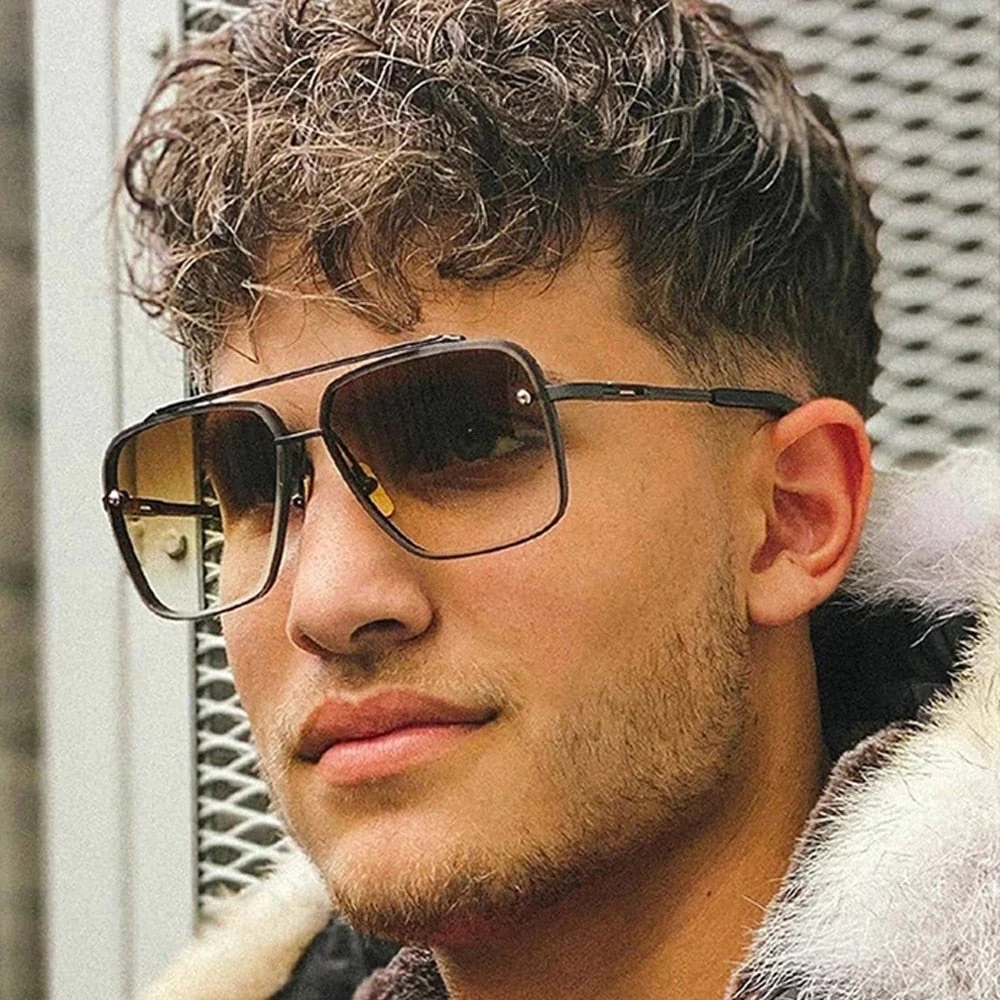 Chic Rectangular Frame Glasses